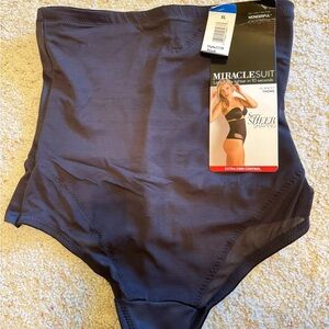 Miracle Suit Sexy Sheer Shaping Size XL BRAND NEW